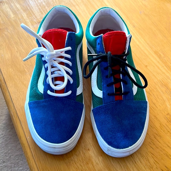 Vans Shoes - Vans Multicolor Yacht Club Old Skool Sz 7.5